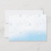 Shark Kinder Pool Party Kaart (Achterkant)