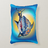 Shark "Kunst van kinderen" Accent Kussen (Voorkant(Verticaal))