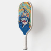 Shark "Kunst van kinderen" Pickleball Paddle (Links)