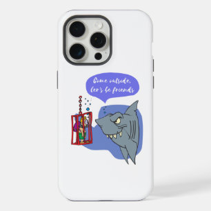 Shark, laten we vrienden zijn iPhone 15 pro max case