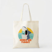 Shark Library Book Tote Bag (Voorkant)
