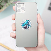 Shark logo T-Shirt Sticker (Telefoon)