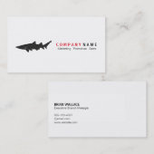 Shark Logo Visitekaartje (Voorkant / Achterkant)