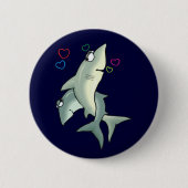 Shark Love Button (Voorkant)
