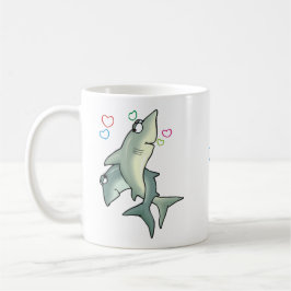 Shark Love Koffiemok
