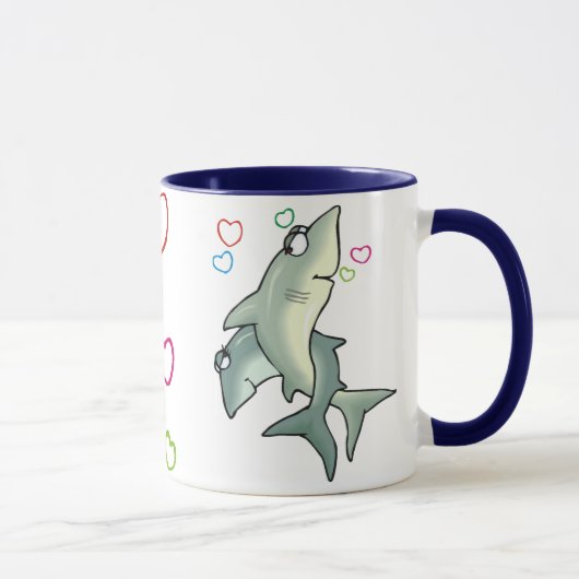 Shark Love Mok (Rechts)