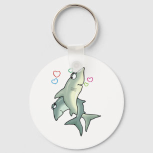 Shark Love Sleutelhanger
