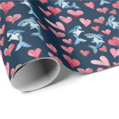 Shark Lover Cadeaupapier (Rol Hoek)