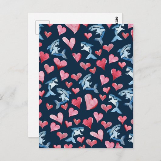 Shark Lover Kaart (Voorkant / Achterkant)