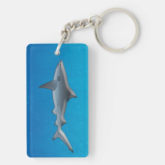 Shark Lover Sleutelhanger (achterkant)