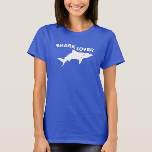 Shark Lover T-Shirt (Voorkant)