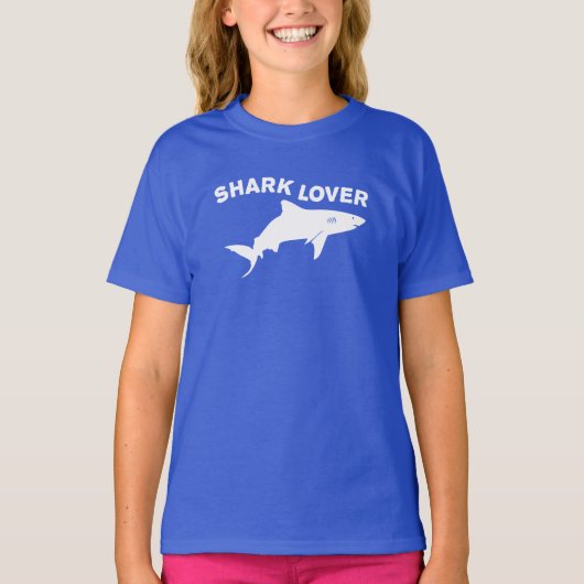 Shark Lover T-Shirt (Voorkant)