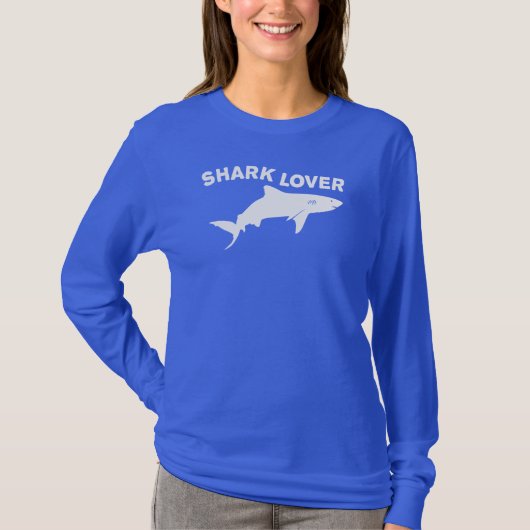Shark Lover T-Shirt (Voorkant)