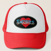 Shark Lover Trucker Pet (Voorkant)