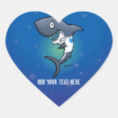 Shark Medical Healthcare Heart Stickers (Voorkant)
