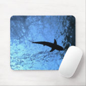 Shark met achtergrondverlichting muismat (Met muis)