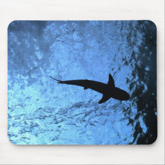 Shark met achtergrondverlichting muismat