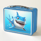Shark Metal Lunch Box (Achterkant)