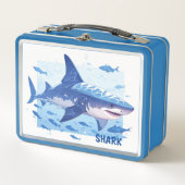 Shark Metal Lunch Box (Voorkant)