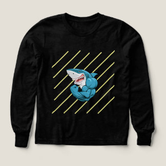 "Shark Mode Sweatshirt – Deep Sea Style with Bite"