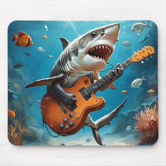 Shark Mouse Pad Muismat (Voorkant)