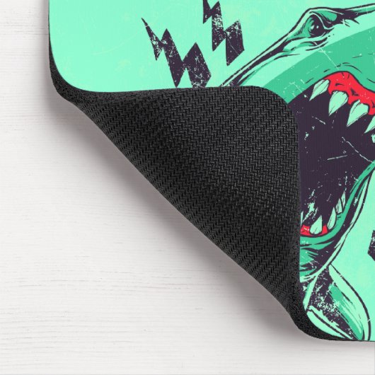 Shark mousepad muismat (Hoek)