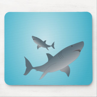 Shark mousepad muismat