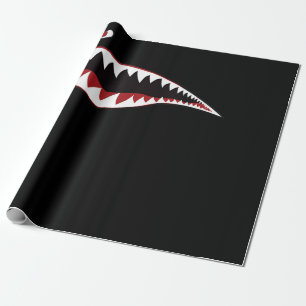 Shark Mouth Art-symbool - Gift for Shark Lover Cadeaupapier