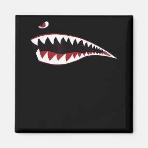 Shark Mouth Art-symbool - Gift for Shark Lover Magneet
