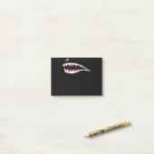 Shark Mouth Art-symbool - Gift for Shark Lover Post-it® Notes (Op bureau)