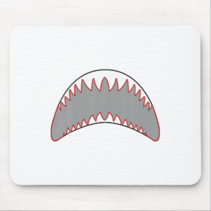 Shark Mouth Jaw Lazy Easy Kostuum voor Halloween P Muismat