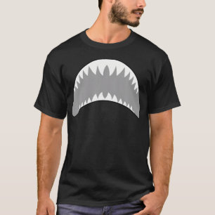 Shark Mouth Jaw Lazy Easy Kostuum voor Halloween P T-shirt