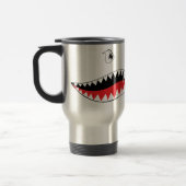 Shark Mouth Paint Reisbeker (Links)