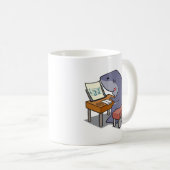 Shark-muziek Koffiemok (Voorkant rechts)