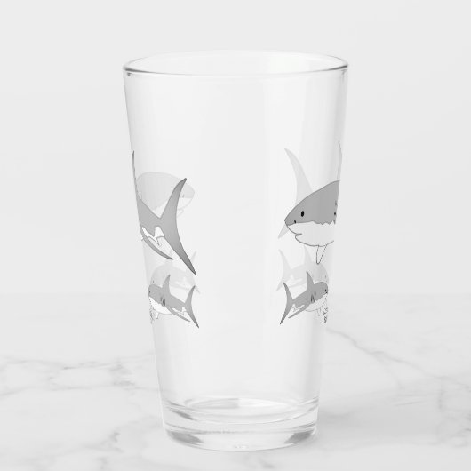 Shark - Ocean Life Squad® Glas (Links)
