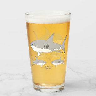 Shark - Ocean Life Squad® Glas