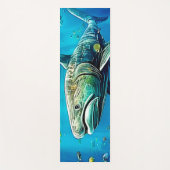 Shark Ocean Predator Art Yogamat (Voorkant)