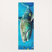 Shark Ocean Predator Art Yogamat (Achterkant)