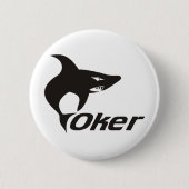 Shark One Ronde Button 5,7 Cm (Voorkant)