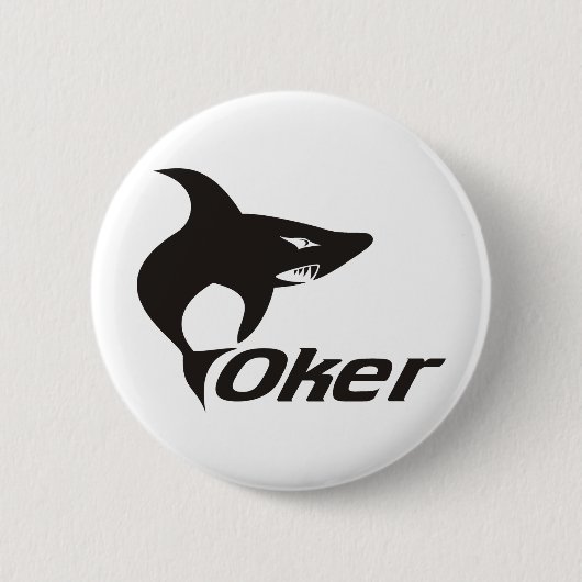 Shark One Ronde Button 5,7 Cm (Voorkant)