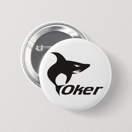 Shark One Ronde Button 5,7 Cm (Voorkant /achterkant)