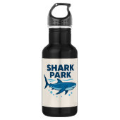 shark park waterfles  (Voorkant)