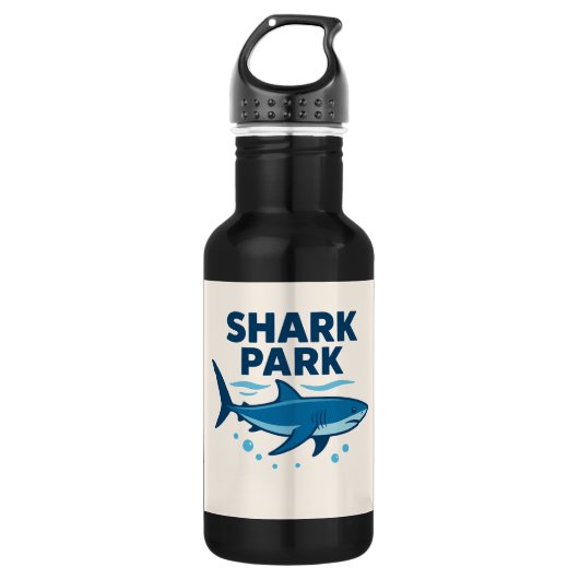 shark park waterfles (Voorkant)