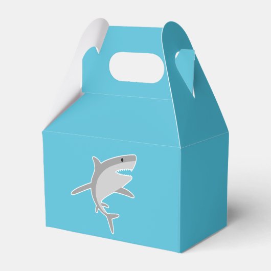 Shark Party Favor Boxes Bedankdoosjes (Voorkant Zijde)