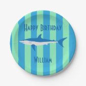 Shark Party Paper Bord (Voorkant)