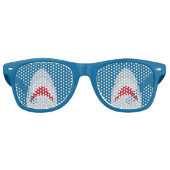 Shark Party Shades Retro Zonnebril (Voorkant)