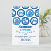 Shark Party (Shark Party) Kaart (Staand voorkant)