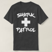Shark Patrol Beach T-shirt (Design voorkant)