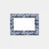 Shark Pattern in Paars en blauw Post-it® Notes (Voorkant)