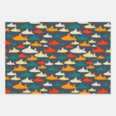 Shark Pattern Inpakpapier Vel (Voorkant)